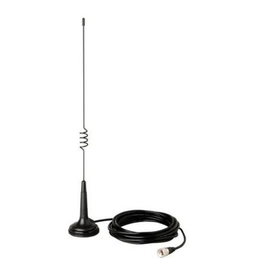 Cobra 18.5 inch Magnetic Mount CB Antenna Black