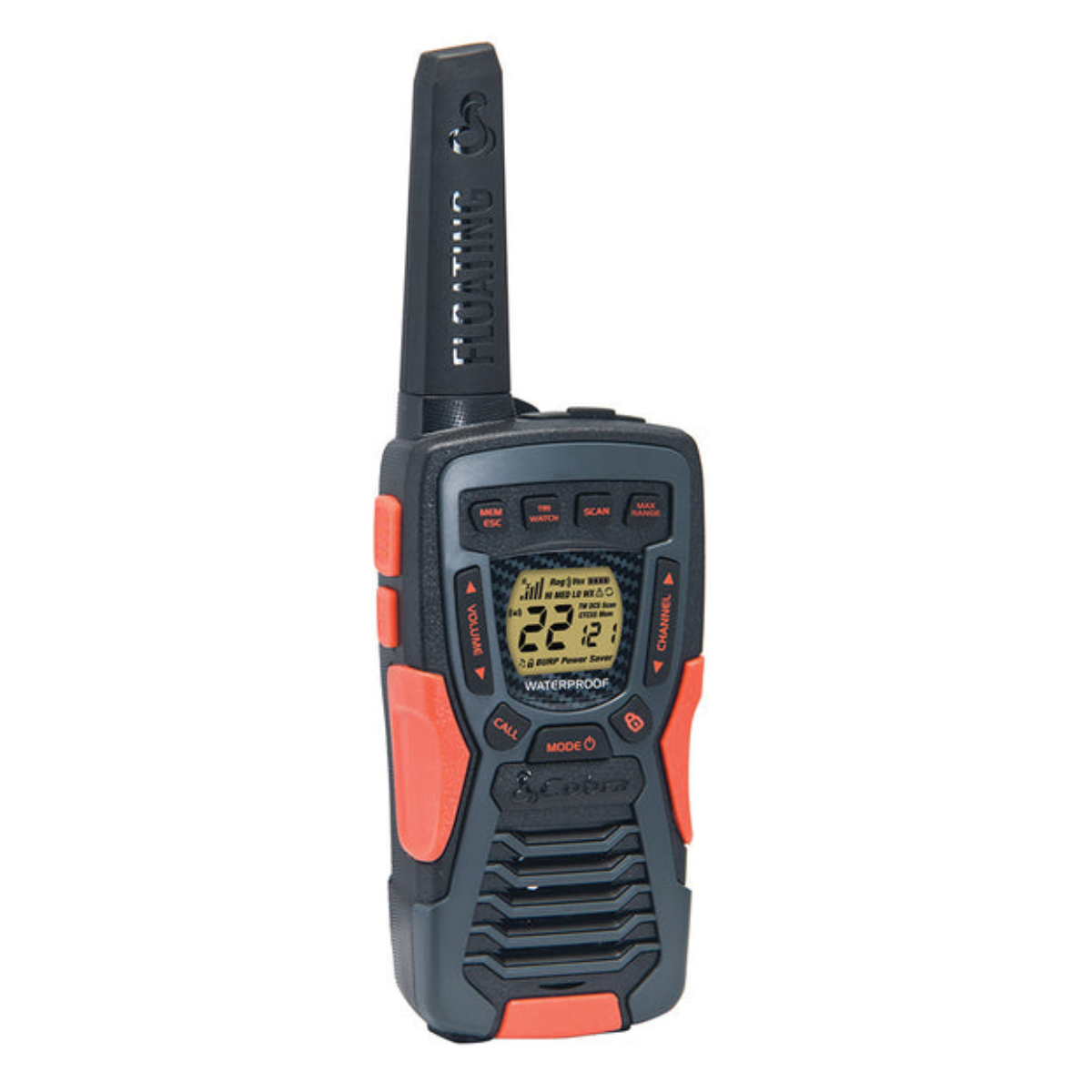 Cobra ACXT1035R Two-Way Floating Radio 2-Pack