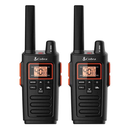 Cobra RX380 2Pk Two Way Radio 2-Pack