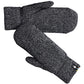 SmartWool Cozy Mitten - Black