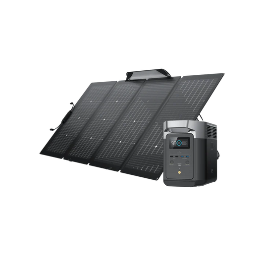 EcoFlow Delta 2 Solar Generator (220W Panels)