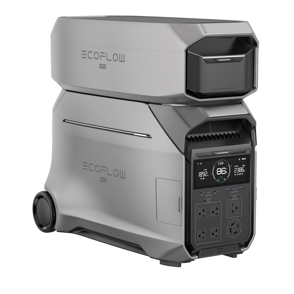 EcoFlow Delta Pro 3 Solar Generator (400w Panels)