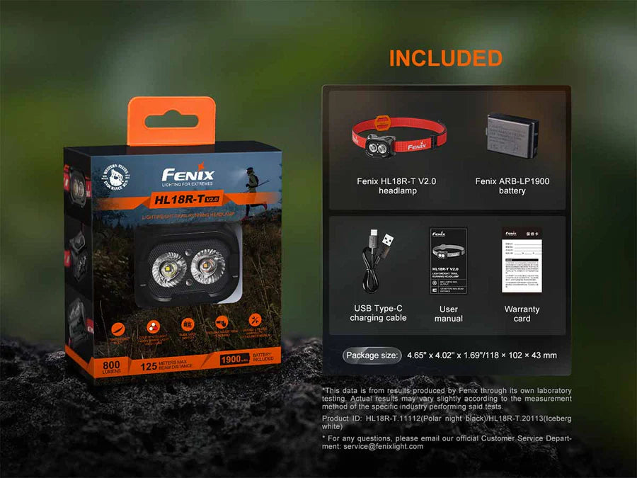 Fenix HL18R-T V2.0 Headlamp