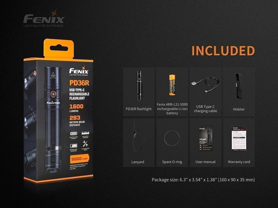 Fenix PD36R Pro LED Flashlight