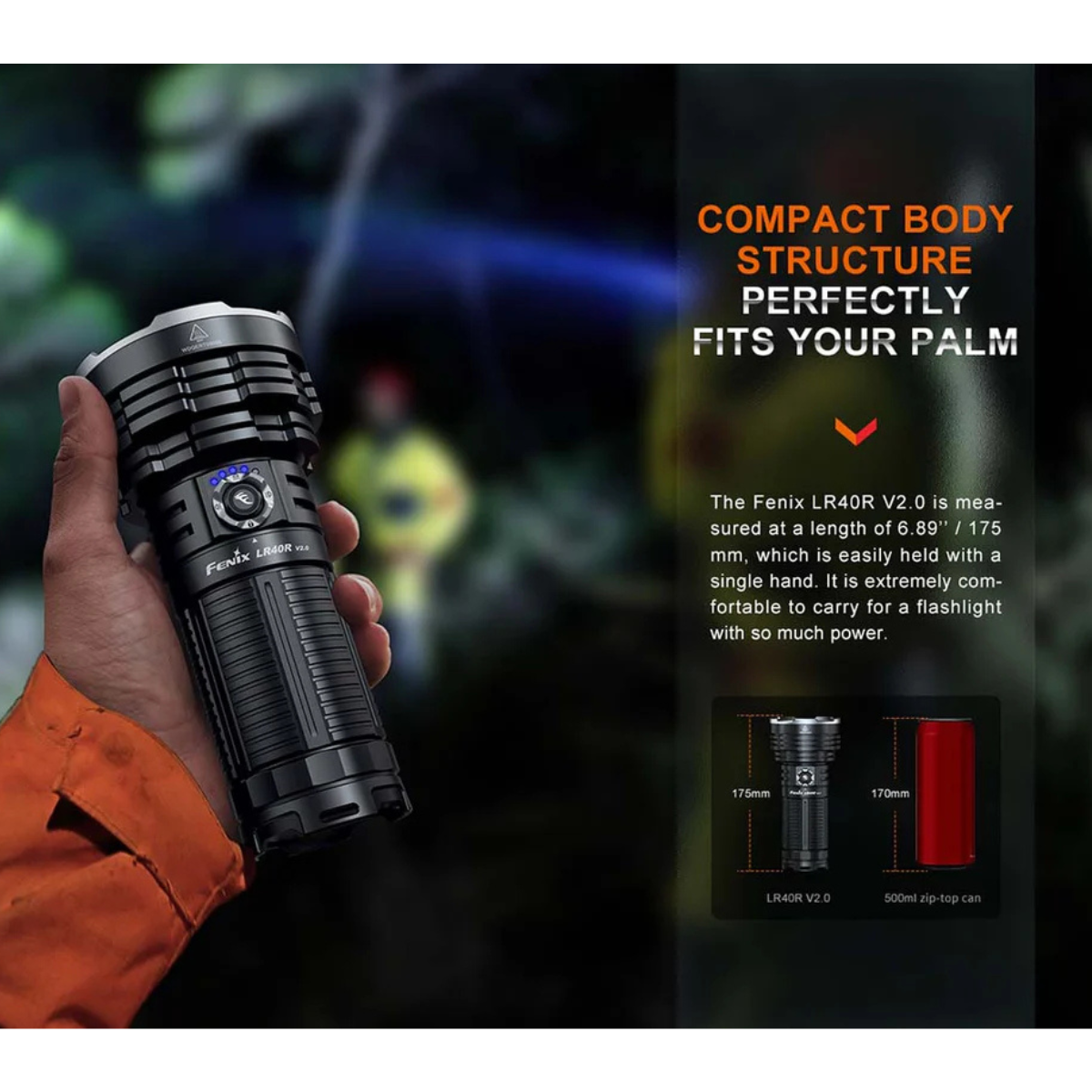 Fenix LR40R V2.0 Flashlight