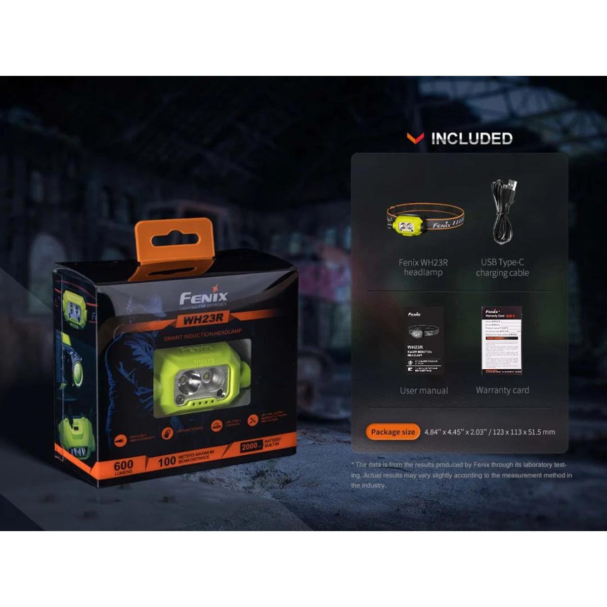 Fenix WH23R Gesture Sensing Headlamp