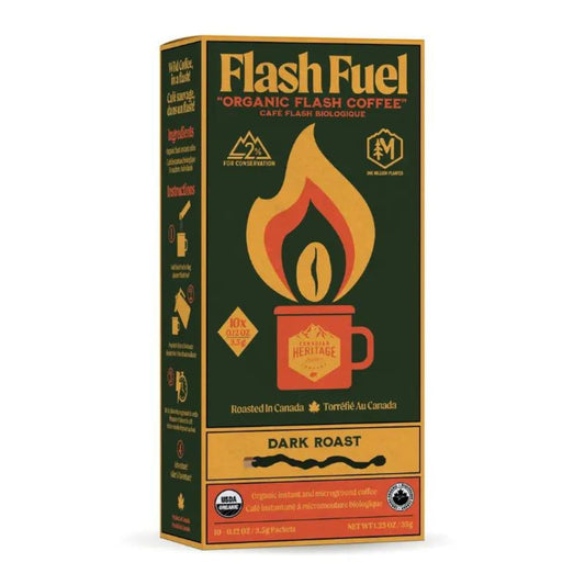 Calgary Heritage Company Dark Roast Flash Fuel Coffee (10 Pack)
