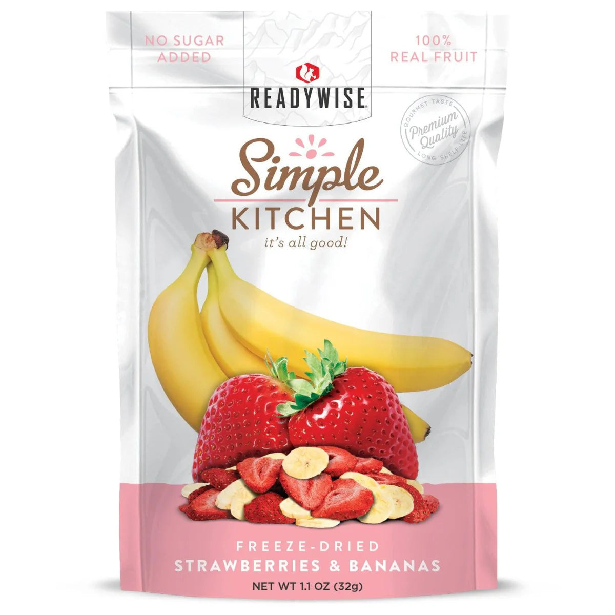 Fruit Lovers Emergency Food Single Pouches - Six Pack