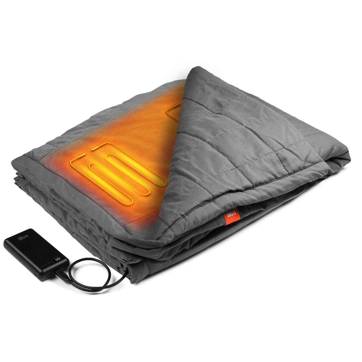 Gobi Heat Zen Portable Heated Blanket - Green