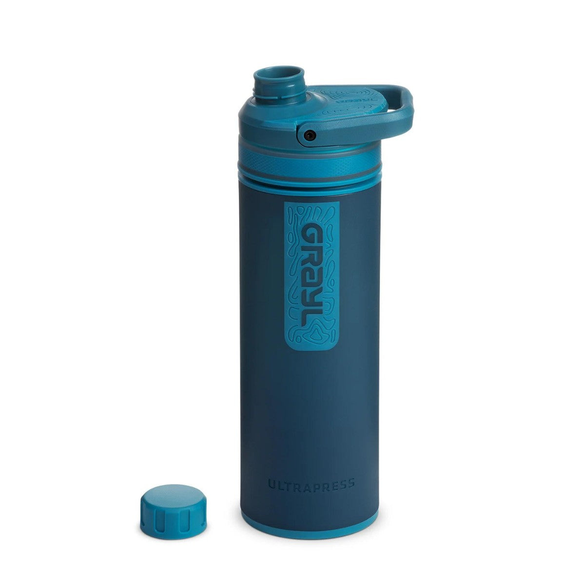 16 OZ Grayl GeoPress Ultrapress Water Purifier - Forest Blue