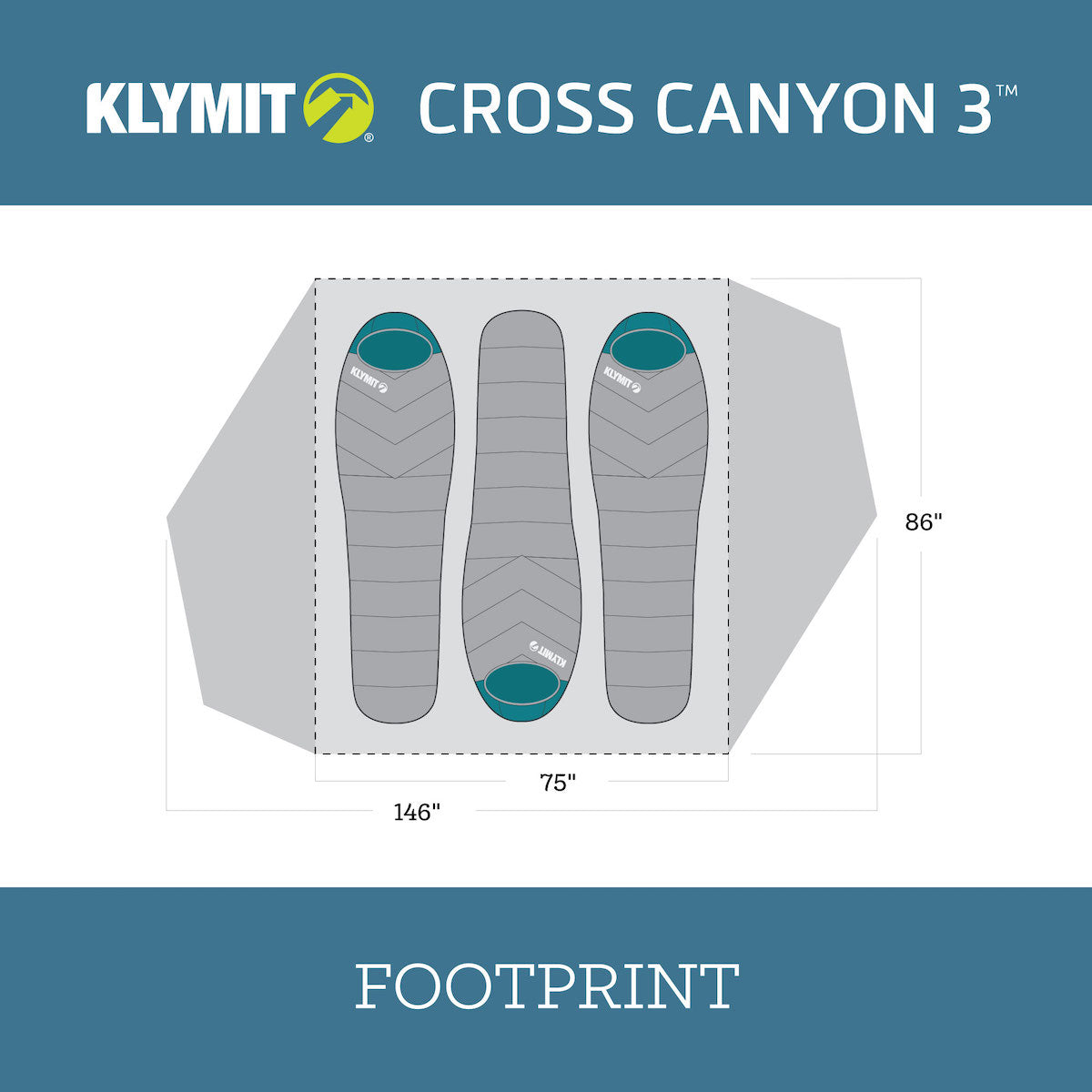 Klymit Cross Canyon 3 Tent