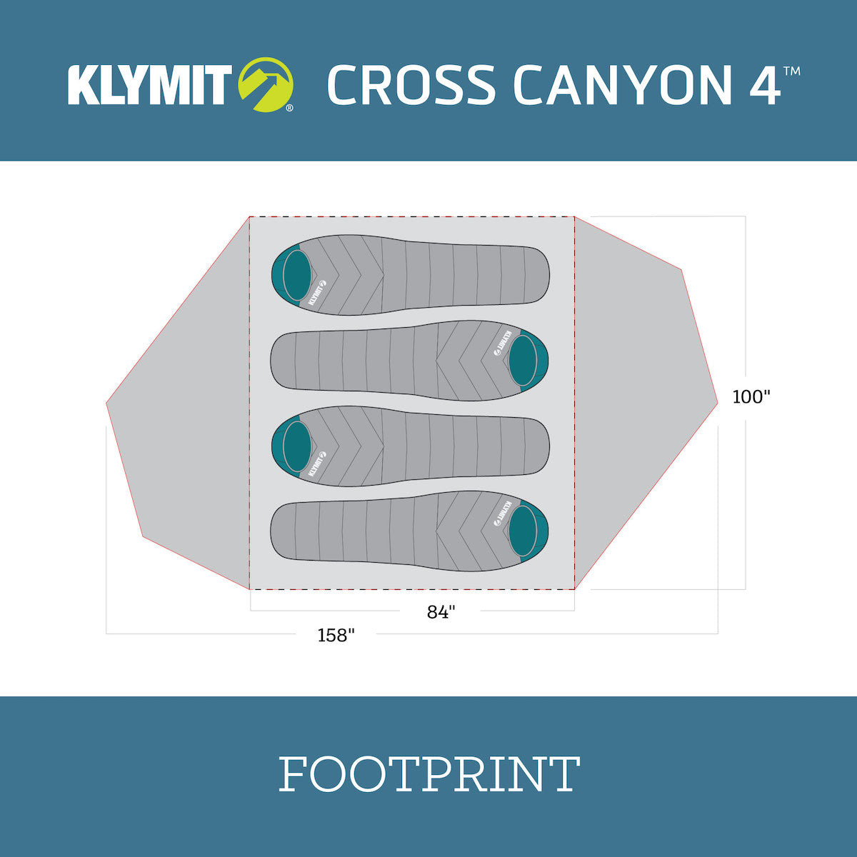 Klymit Cross Canyon 4 Tent