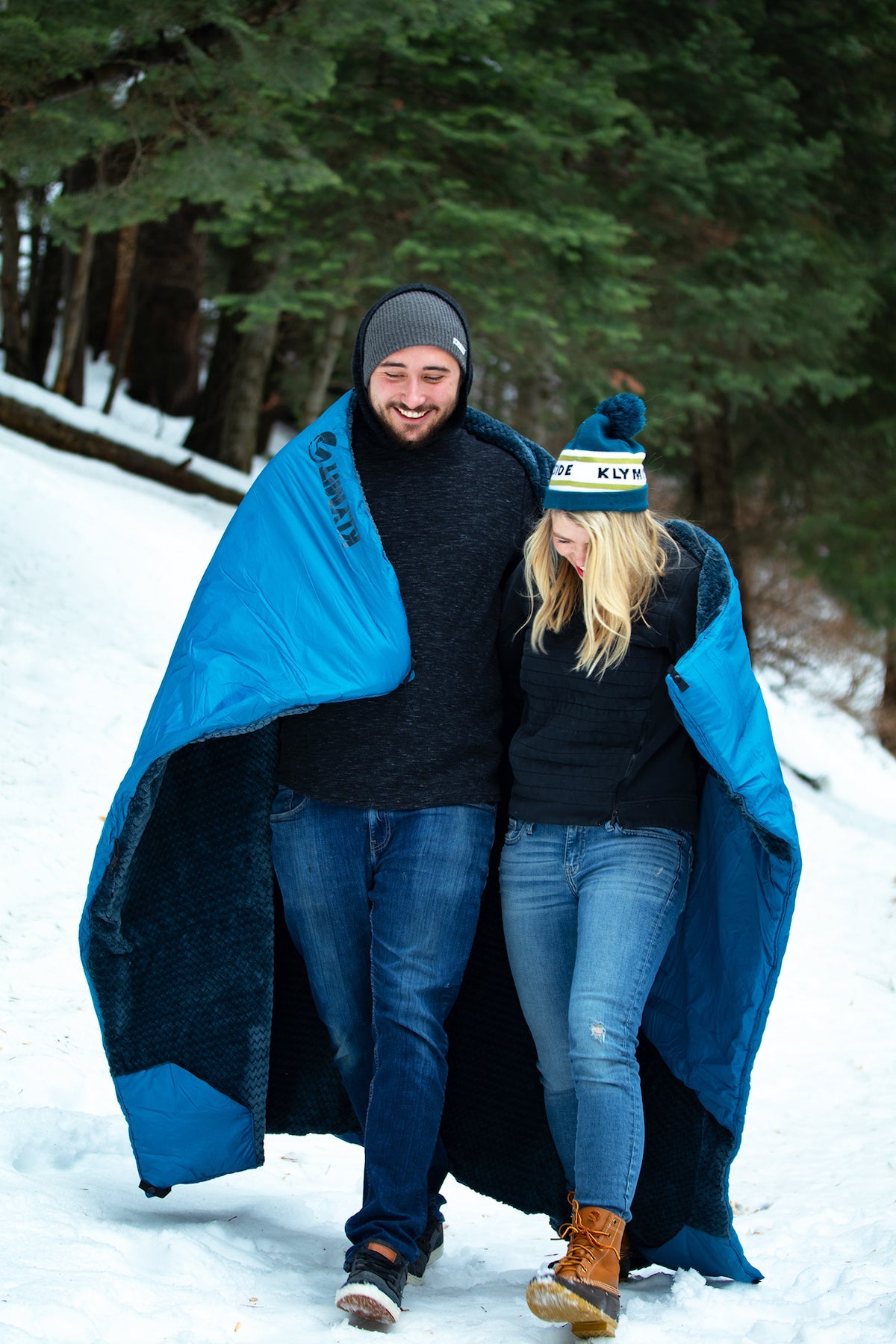 Klymit Versa Luxe Blanket - Blue