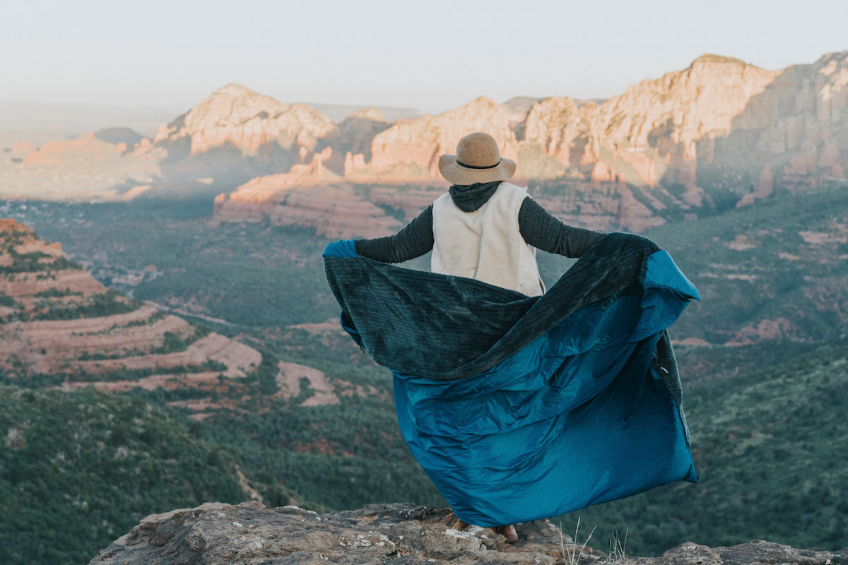 Klymit Versa Luxe Blanket - Blue