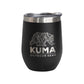 Kuma Wine Tumbler - Black