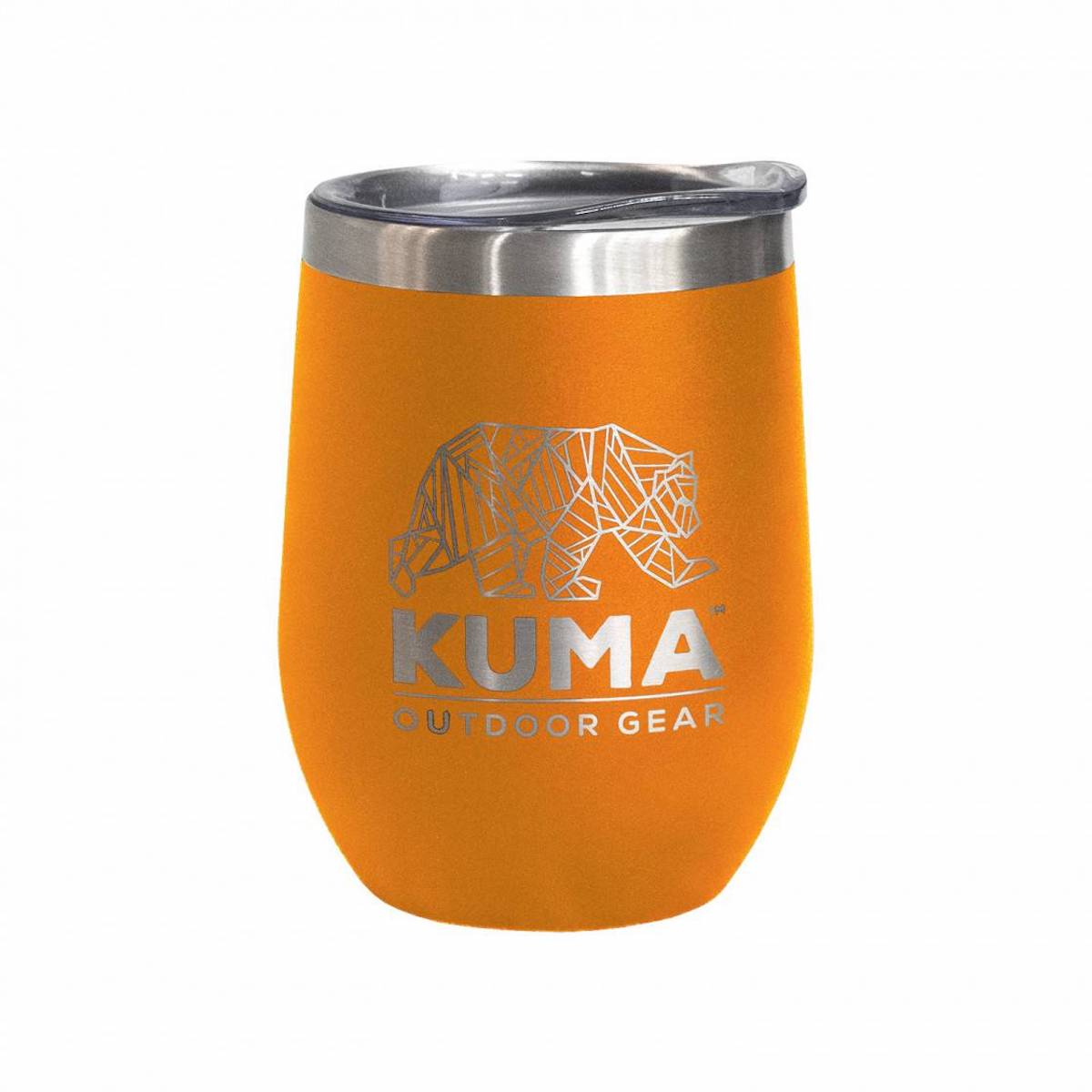 Kuma Wine Tumbler - Orange