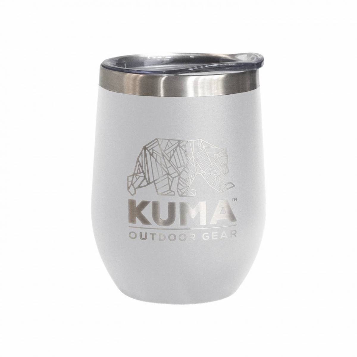 Kuma Wine Tumbler - White