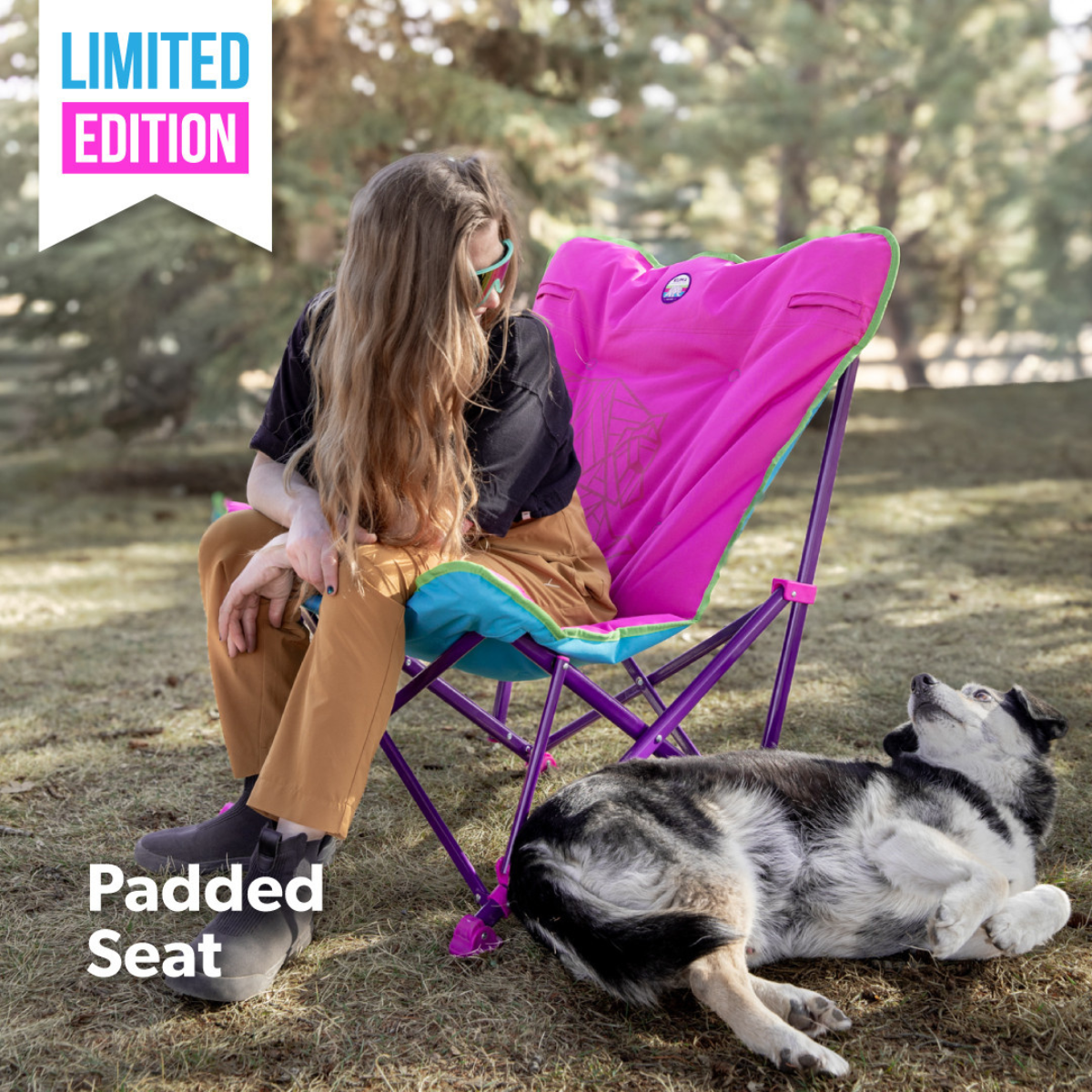 Kuma Limited Edition Aurora Padded Flip Chair