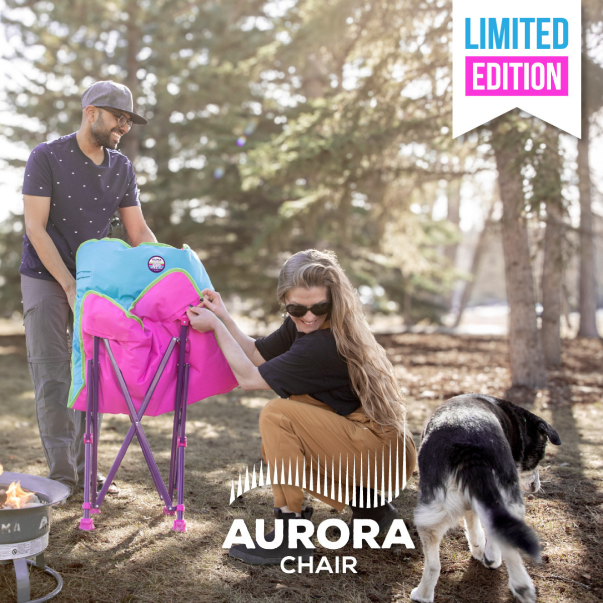 Kuma Limited Edition Aurora Padded Flip Chair