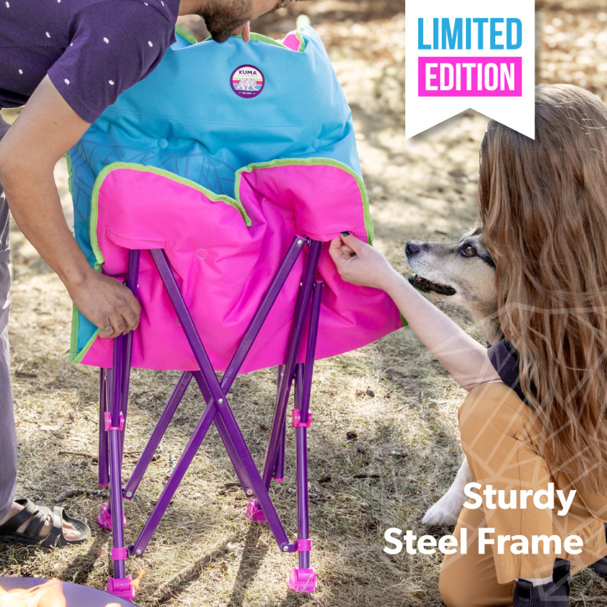 Kuma Limited Edition Aurora Padded Flip Chair