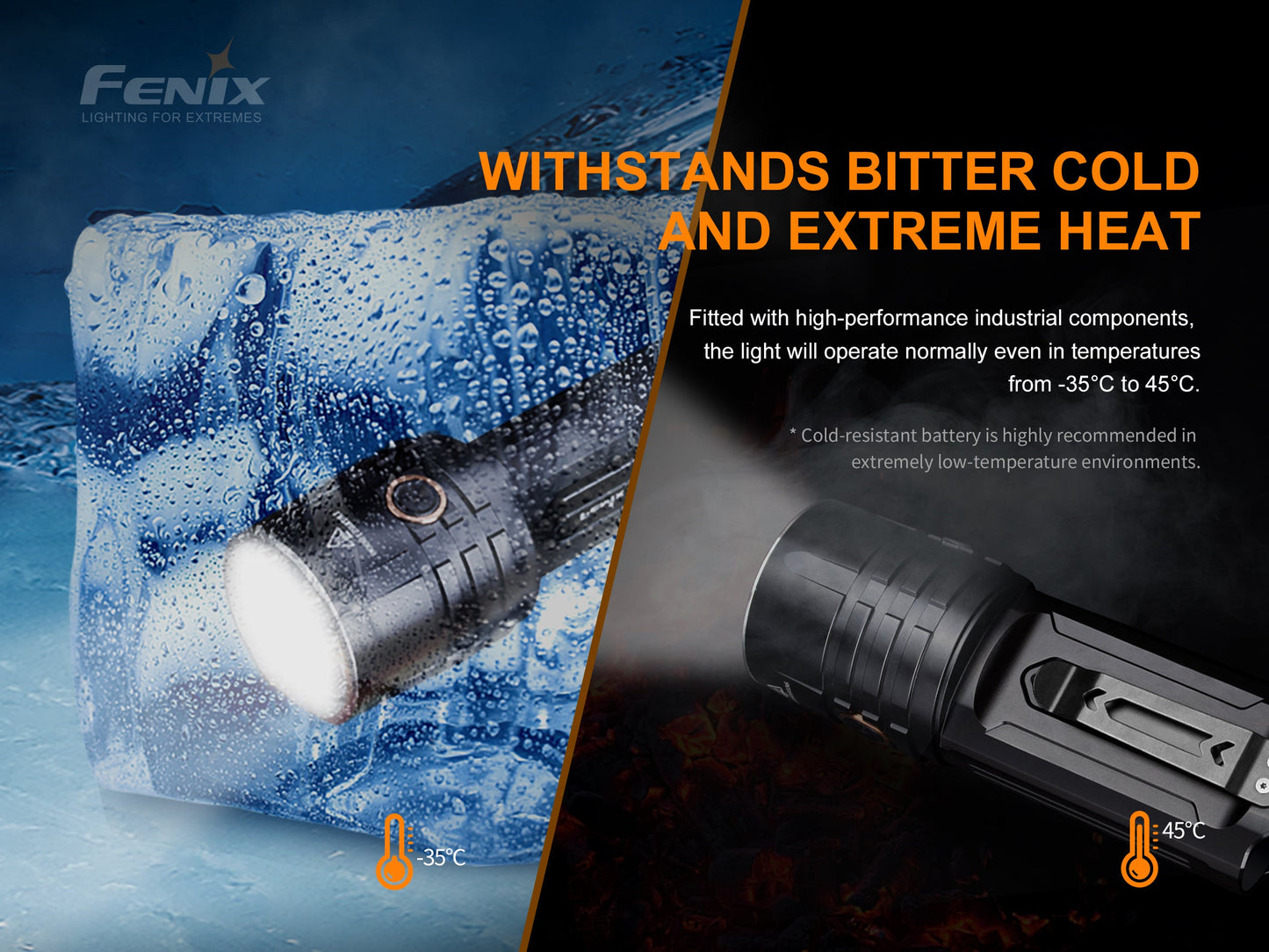 Fenix LR35R Flashlight