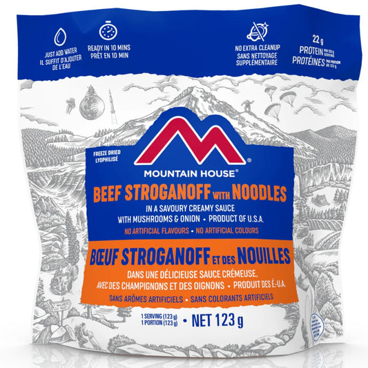 Mountain House Beef Stroganoff Single Serve Pouch