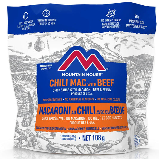 Mountain House Chili Mac with Beef Single Serve