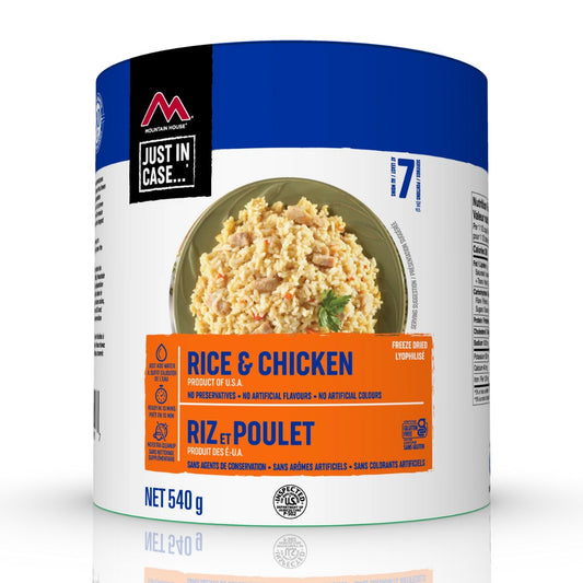 Mountain House Rice and Chicken #10 Can - Gluten Free