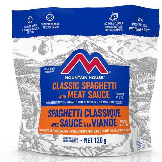 Mountain House Classic Spaghetti with Meat Sauce Single Serve
