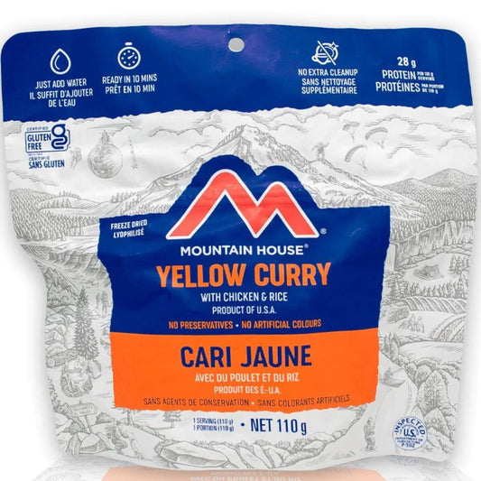 Mountain House Yellow Curry with Chicken & Rice- Gluten Free