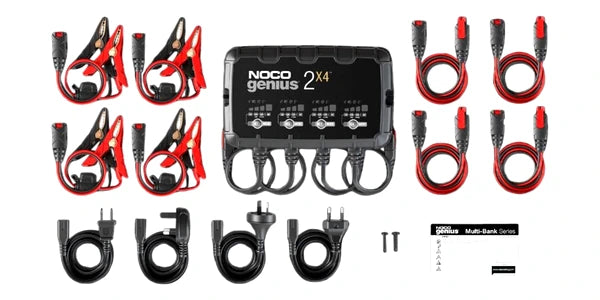 NOCO GENIUS2X4 8A 4-Bank Battery Charger