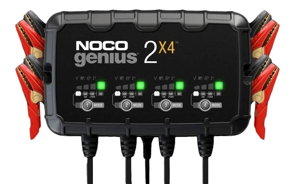 NOCO GENIUS2X4 8A 4-Bank Battery Charger