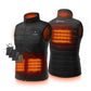 Ororo Men's Heated Padded Vest - Black