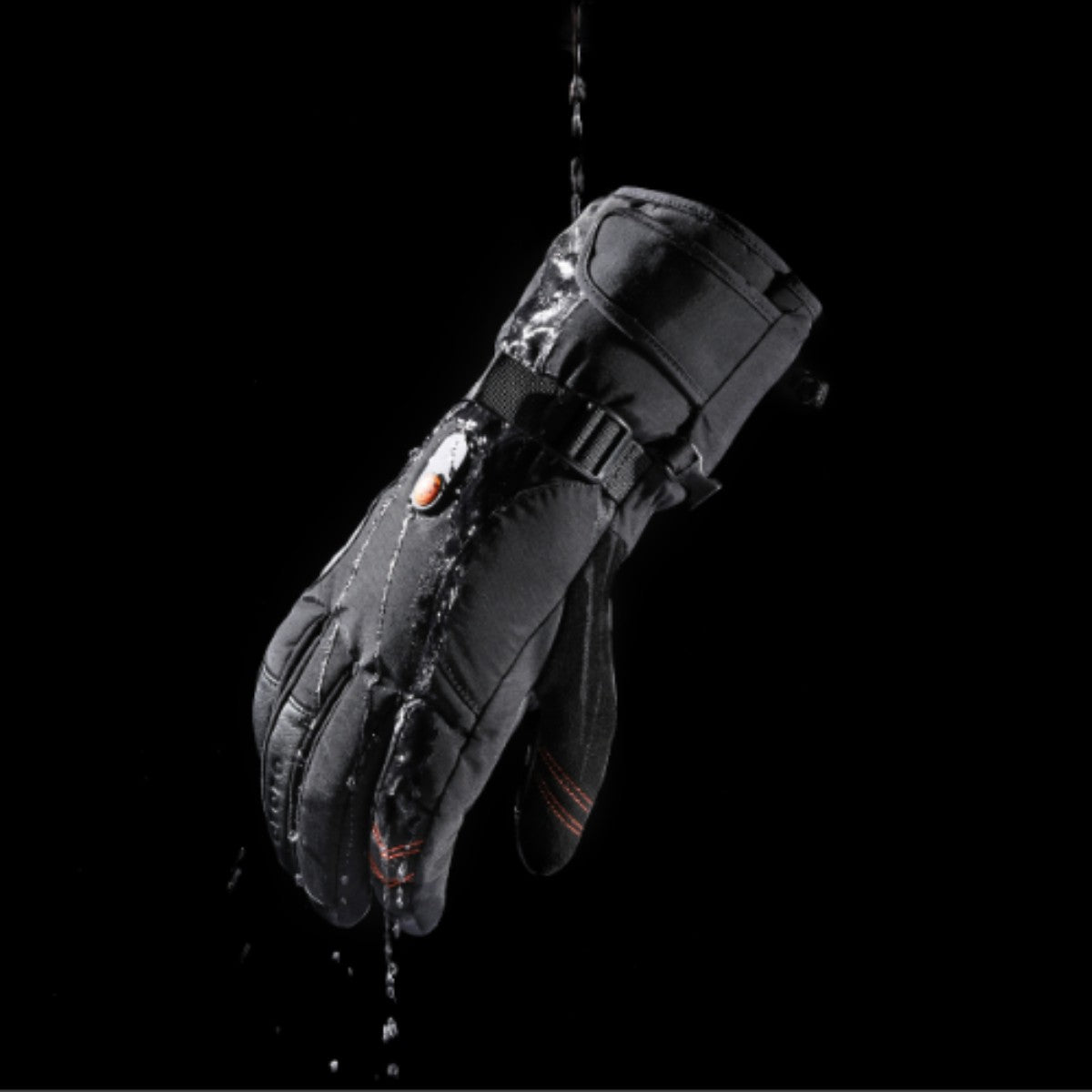 Ororo "Calgary" Heated Gloves 2.0 Black / Orange