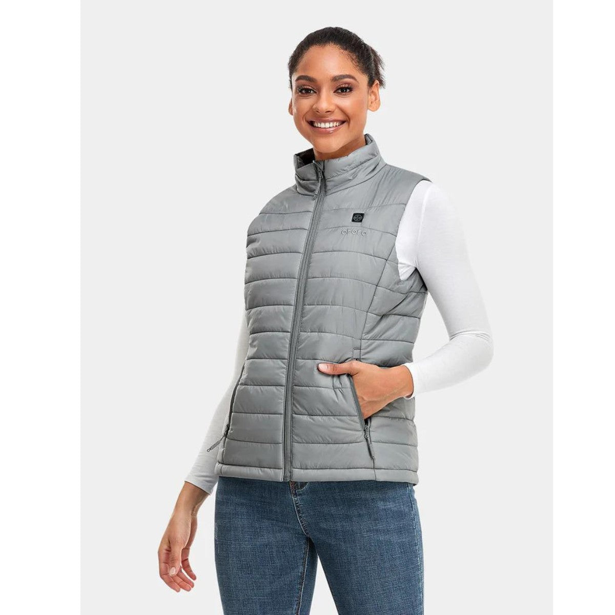 Ororo Women's 4 Zone Classic Heated Vest - Grey – Craze Outdoors