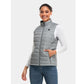 Ororo Women's 4 Zone Classic Heated Vest - Grey