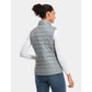 Ororo Women's 4 Zone Classic Heated Vest - Grey