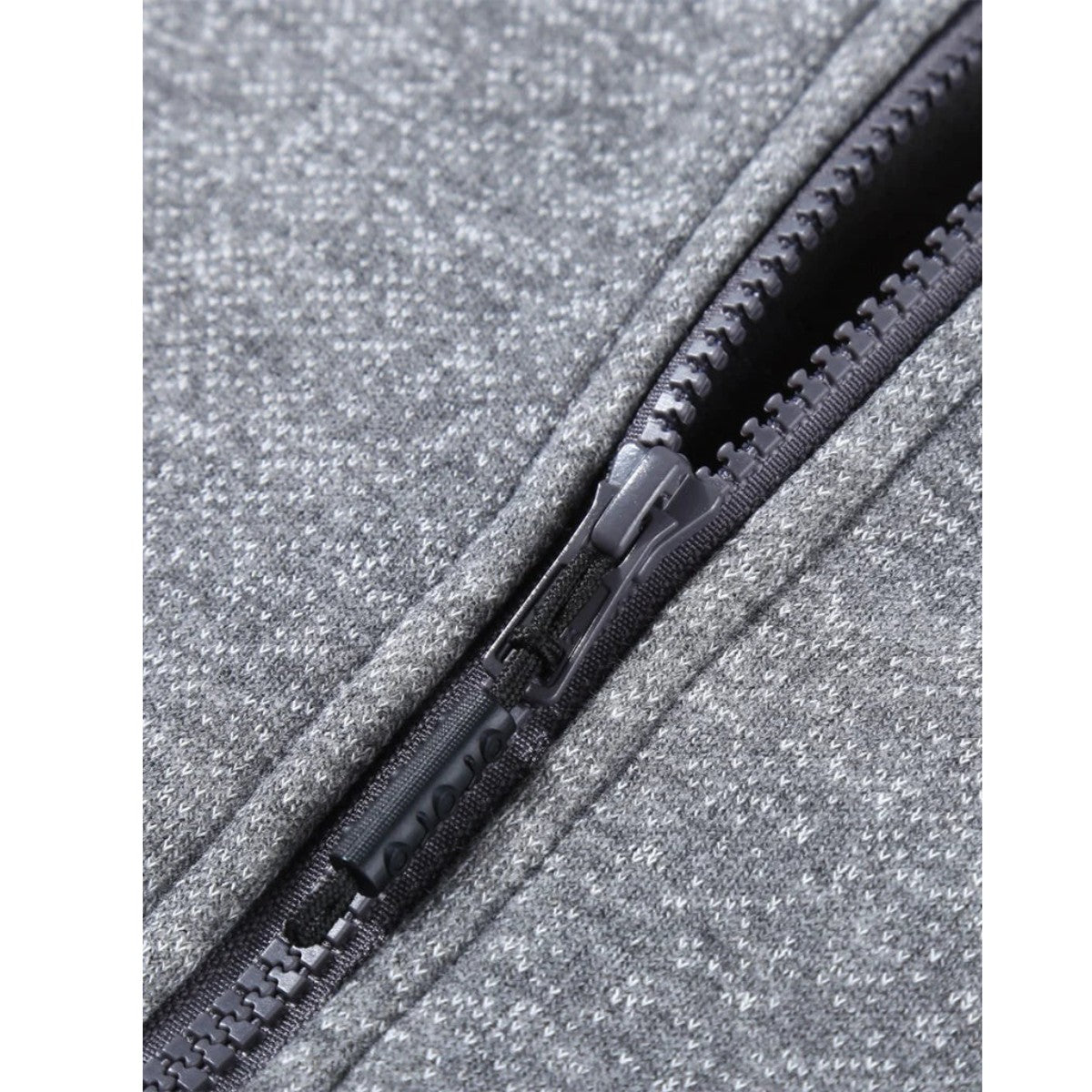 Ororo Women's Heated Full Zip Fleece Jacket - Flecking Grey