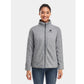 Ororo Women's 3 Zone Heated Full Zip Fleece Jacket - Flecking Grey