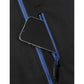 Ororo Men's Classic Heated Jacket - Black & Blue