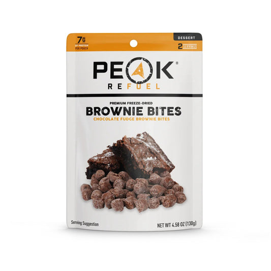 Peak Refuel Chocolate Fudge Brownie Bites - Freeze Dried