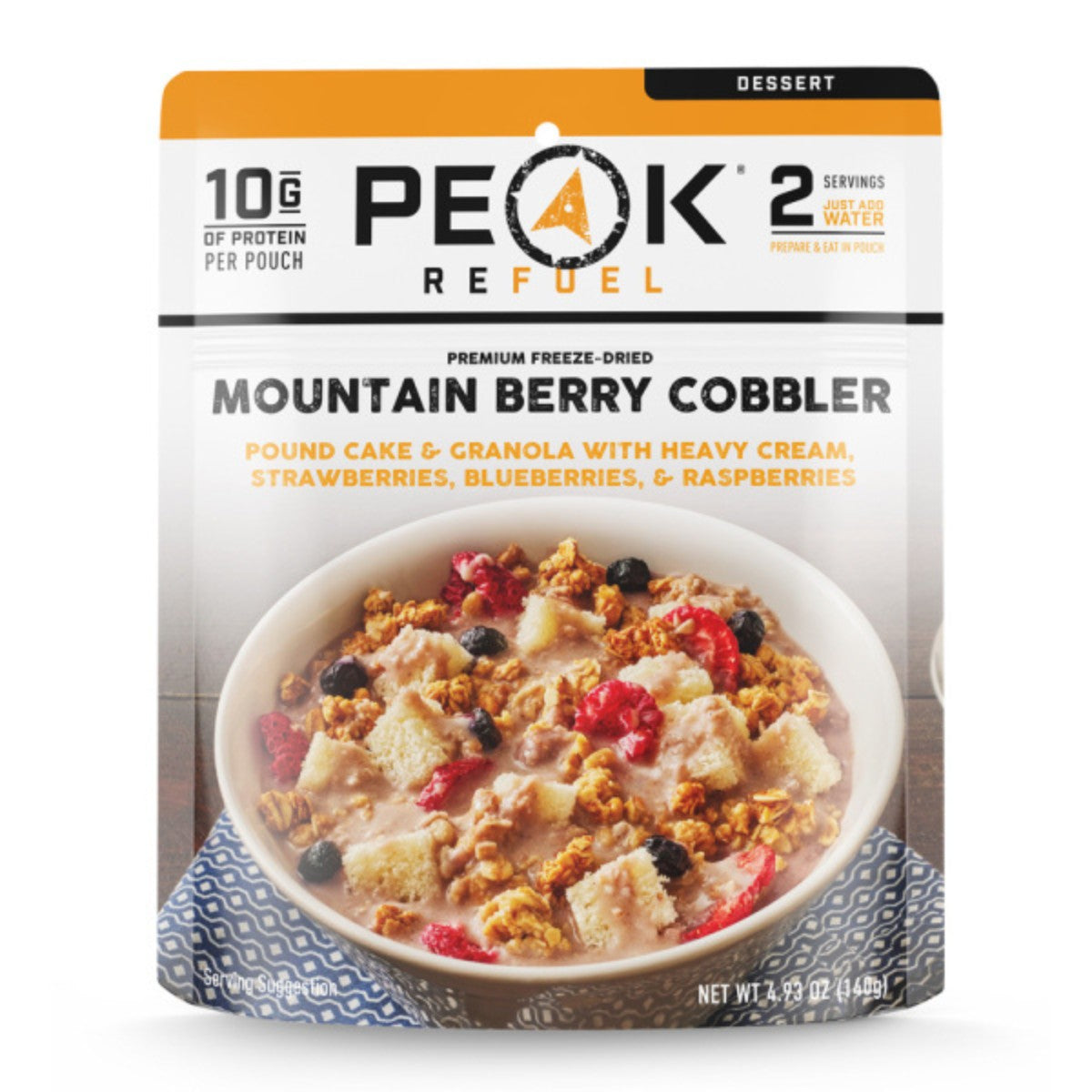 Peak Refuel Mountain Berry Cobbler