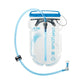 platypus big zip evo reservoir hydration bladder with hose and bite valve front view