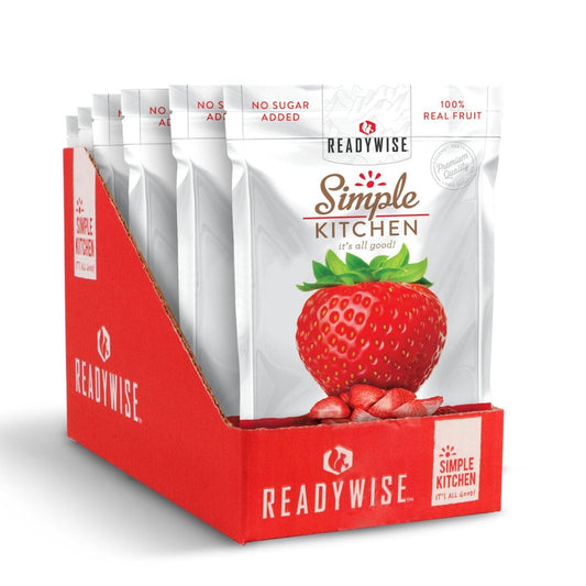 ReadyWise 6 CT Case Simple Kitchen Strawberries