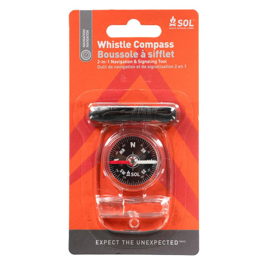 SOL Whistle Compass