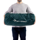 Sea to Summit Comfort Deluxe double wide packed down and held by person