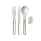 Sea to Summit Detour Stainless Steel Cutlery Set (3pc)