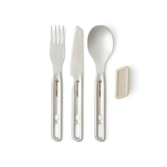 Sea to Summit Detour Stainless Steel Cutlery Set (3pc)