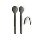 Sea to Summit Frontier Ultralight Cutlery Set - Long Handle Spoon & Spork