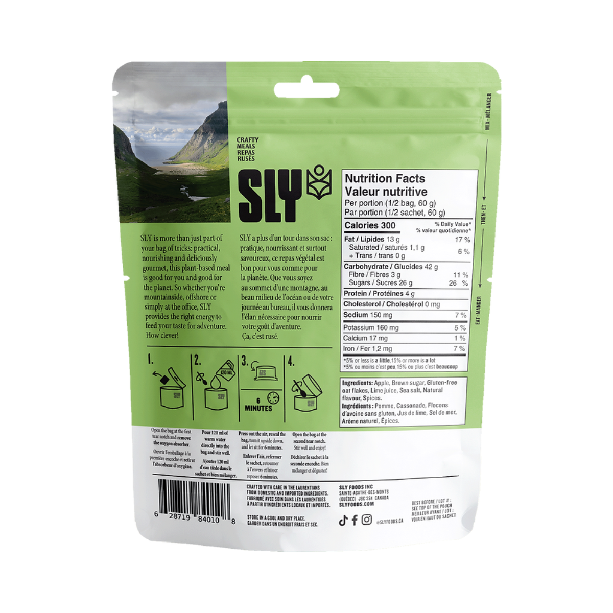Sly Foods Apple Crumble